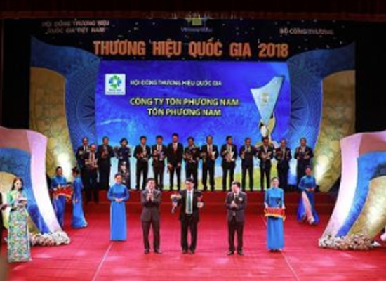Tôn Phương Nam chinh phục đỉnh cao Thương hiệu quốc gia 2018