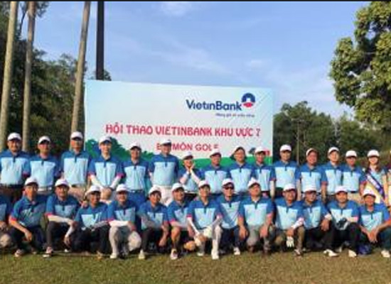 Đại diện Công ty Tôn Phương Nam tham dự giải Golf lần 4 - 2018 do Ngân hàng Vietinbank Nhơn Trạch tổ chức