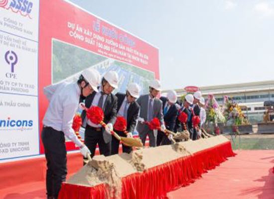 SSSC’S COMMENCEMENT OF THE PROJECT “CONSTRUCTION OF CGL WITH CAPACITY 150,000 TPY AT NHON TRACH”