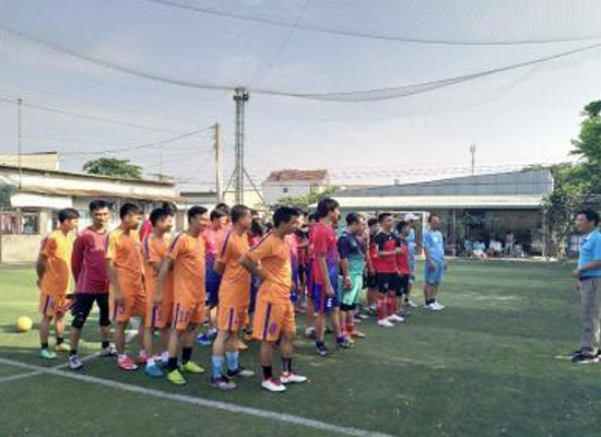 Công ty Tôn Phương Nam tham dự giải bóng đá mini Tứ hùng 2018 do Thanh tra Sở Lao Động - Thương Binh và Xã Hội tỉnh Đồng Nai tổ chức