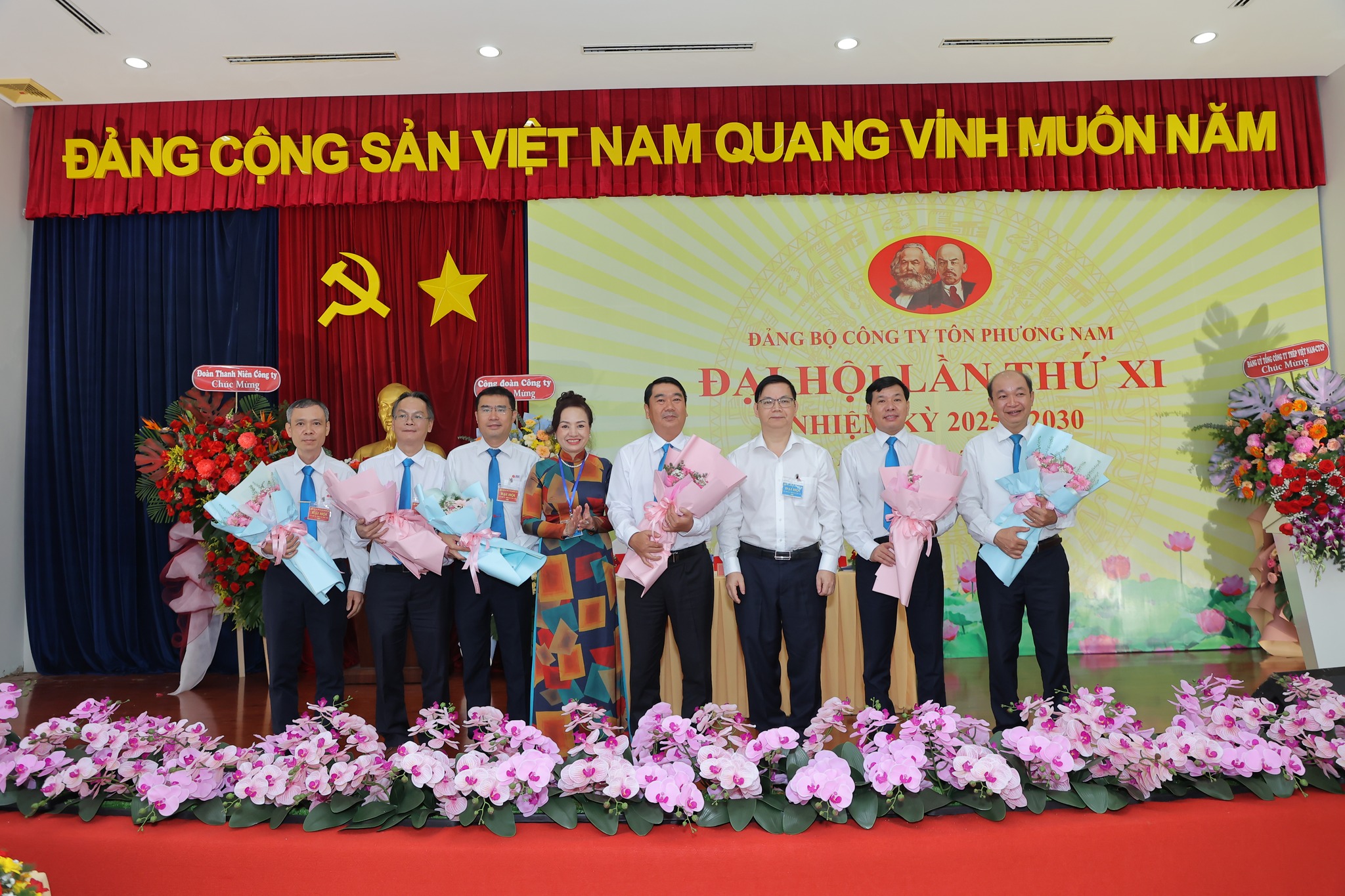 ĐẠI HỘI ĐẢNG BỘ CÔNG TY TÔN PHƯƠNG NAM LẦN THỨ XI, NHIỆM KỲ 2025–2030