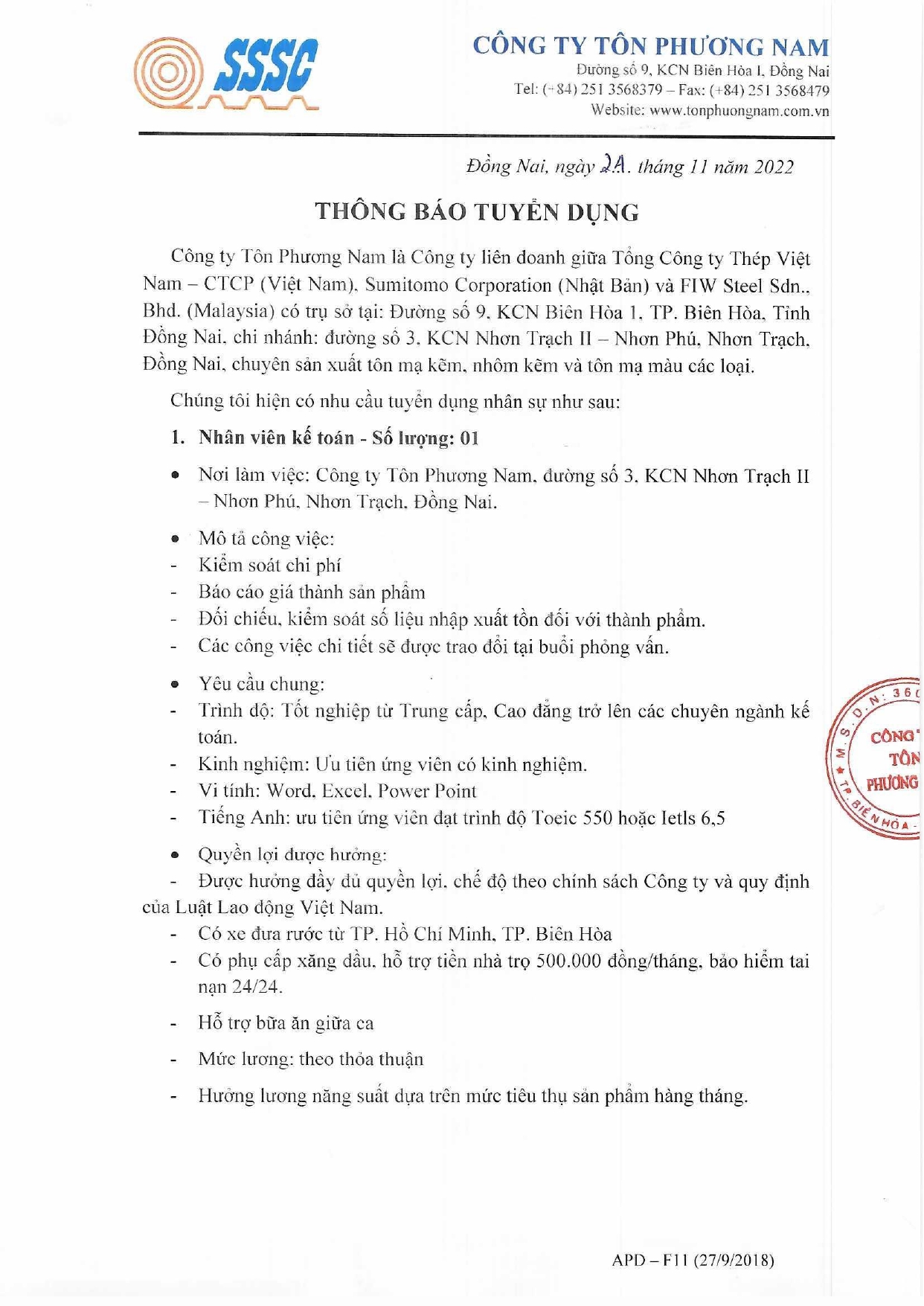 Thông tin liên hệ